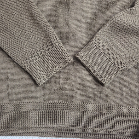 J. Crew Men's Turtleneck Sweater in Olive - Picture 8 of 9